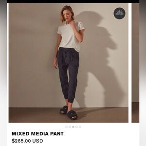 James Perse a mixed Media Pant French navy Size 1